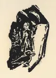 Vildanden by Ludvig Eikaas, 1991, Tresnitt på japanpapir, sold Sep 2026
