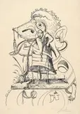 Uten tittel by Salvador Dalí, Litografi på japanpapir, XL/L, sold Sep 2026