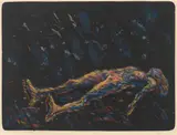 Kvinne, sort by Frans Widerberg, 1975, Litografi, sold Sep 2026