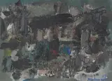 Uten tittel by Jakob Weidemann, Olje på plate, sold Sep 2026