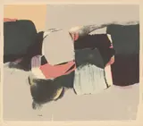 Komposisjon by Gunnvor Advocaat, 1980, Litografi, sold Sep 2026