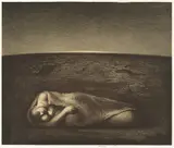 Moren by Odd Nerdrum, 1984-86, Litografi, PT, sold Sep 2026