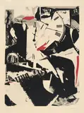 Klokken 12 by Jens Johannessen, 1974, Serigrafi, sold Sep 2026