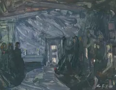 Uten tittel by Kai Fjell, Olje på plate, sold Sep 2026