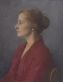 Uten tittel by Helene Gundersen, Olje på lerret, sold Sep 2026