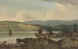 Uten tittel by Hans E. A. Jahn, Olje på lerret, sold Sep 2026