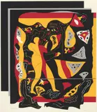 Maske by Jens Johannessen, 1971, Serigrafi, sold Sep 2026