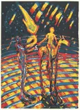 Anitra by Frans Widerberg, 1985, Litografi, sold Sep 2026