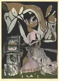 Portrett by Jens Johannessen, 1974, Serigrafi, sold Sep 2026