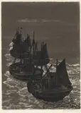 Mot Lofoten by Kaare Espolin Johnson, Serigrafi, sold Sep 2026