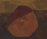 Uten tittel by Hanne Borchgrevink, Olje på papir klebet på plate, sold Sep 2026