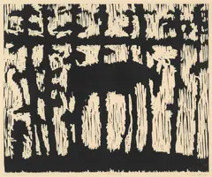 Skumring by Tore Hansen, Tresnitt, sold Sep 2026