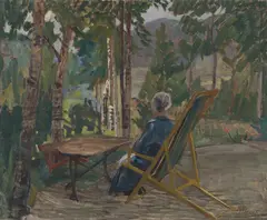 Uten tittel by Kristian Marcelius Førland, Olje på lerret, sold Aug 2026