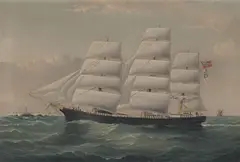Nordstrand by William Howard Yorke, 1895, Olje på lerret, sold Aug 2026