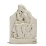 Uten tittel by Alfred Seland, Gipsrelieff, sold Aug 2026