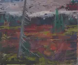 Uten tittel by Jørgen Skaare, Olje på lerret, sold Aug 2026