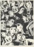 Utsnitt by Johanne Marie Hansen-Krone, 1988, Litografi, sold Aug 2026