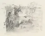 Skåtøy by Aase Gulbrandsen, 2007, Kulltegning, sold Aug 2026
