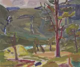 Uten tittel by Halvdan Holbø, Olje på plate, sold Aug 2026
