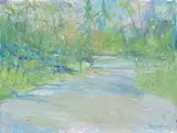 A quiet place by Italo George Botti, Olje på lerret, sold Aug 2026