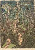 Syndere i sommersol by Jens Johannessen, 1986, Litografi, sold Aug 2026