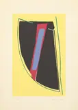 Uten tittel by Richard Mortensen, Serigrafi, sold Aug 2026