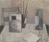 Nature Morte by Sven Revold, 1962, Olje på lerret, sold Aug 2026