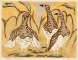 Uten tittel by Svallaug Svalastoga, Tresnitt på japanpapir, sold Aug 2026