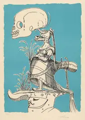 Uten tittel by Salvador Dalí, Litografi på japanpapir, sold Aug 2026