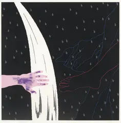 Vann by Per Kleiva, 1987, Serigrafi, sold Aug 2026