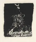 Halling-raaen by Ludvig Eikaas, 1990, Tresnitt, sold Aug 2026