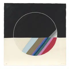 I fili di Arianna Due by Eugenio Carmi, 1980, drawing, sold Aug 2026