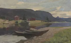 Uten tittel by Thorvald Torgersen, Olje på lerret, sold Aug 2026