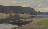 Uten tittel by Thorvald Torgersen, Olje på lerret, sold Aug 2026
