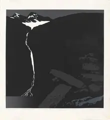 Frå andre sida by Per Kleiva, 2003, Serigrafi, sold Aug 2026