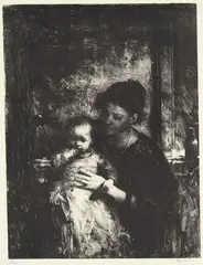Ettårsdagen by Odd Nerdrum, Litografi, sold Aug 2026