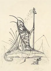 Uten tittel by Salvador Dalí, Litografi på japanpapir, V/L, sold Aug 2026