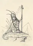 Uten tittel by Salvador Dalí, Litografi på japanpapir, V/L, sold Aug 2026