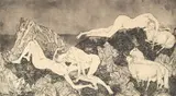 Aften by Sigurd Winge, 1957, print (other), sold Aug 2026