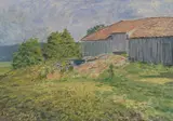 Uten tittel by Bernhard Hinna, Olje på lerret, sold Aug 2026