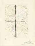 Henry V (b) by Salvador Dalí, 1970, Koldnålsradering på BFK Rives-papir, sold Aug 2026