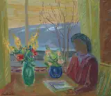 Siesta by Ole Mæhle, 1975, Olje på lerret, sold Aug 2026