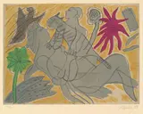 Uten tittel by Guillaume Corneille, Litografi, sold Aug 2026