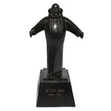 Petter Dass by Skule Waksvik, 1993, Bronse, høyde, sold Aug 2026