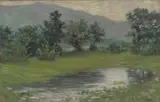 Uten tittel by Gustav Wentzel, Olje på lerret, sold Aug 2026