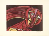 Hommage aux Prix Nobel by Cecil Skotnes, 1974, Tresnitt, sold Aug 2026
