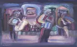 Blues by Kjell Nymoen, 2014, Olje på lerret, sold Aug 2026