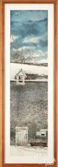 titled The Keep by Peter Sculthorpe, watercolor, offered Jun 2026