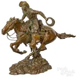 High Tailin by David Scott Rogers, bronze, sold Jun 2026