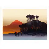 Untitled by Elton Bennett, Serigraph, 'Wayfarers'20/73Signed in pencil in margin, and impressed artist's st, sold Feb 2023